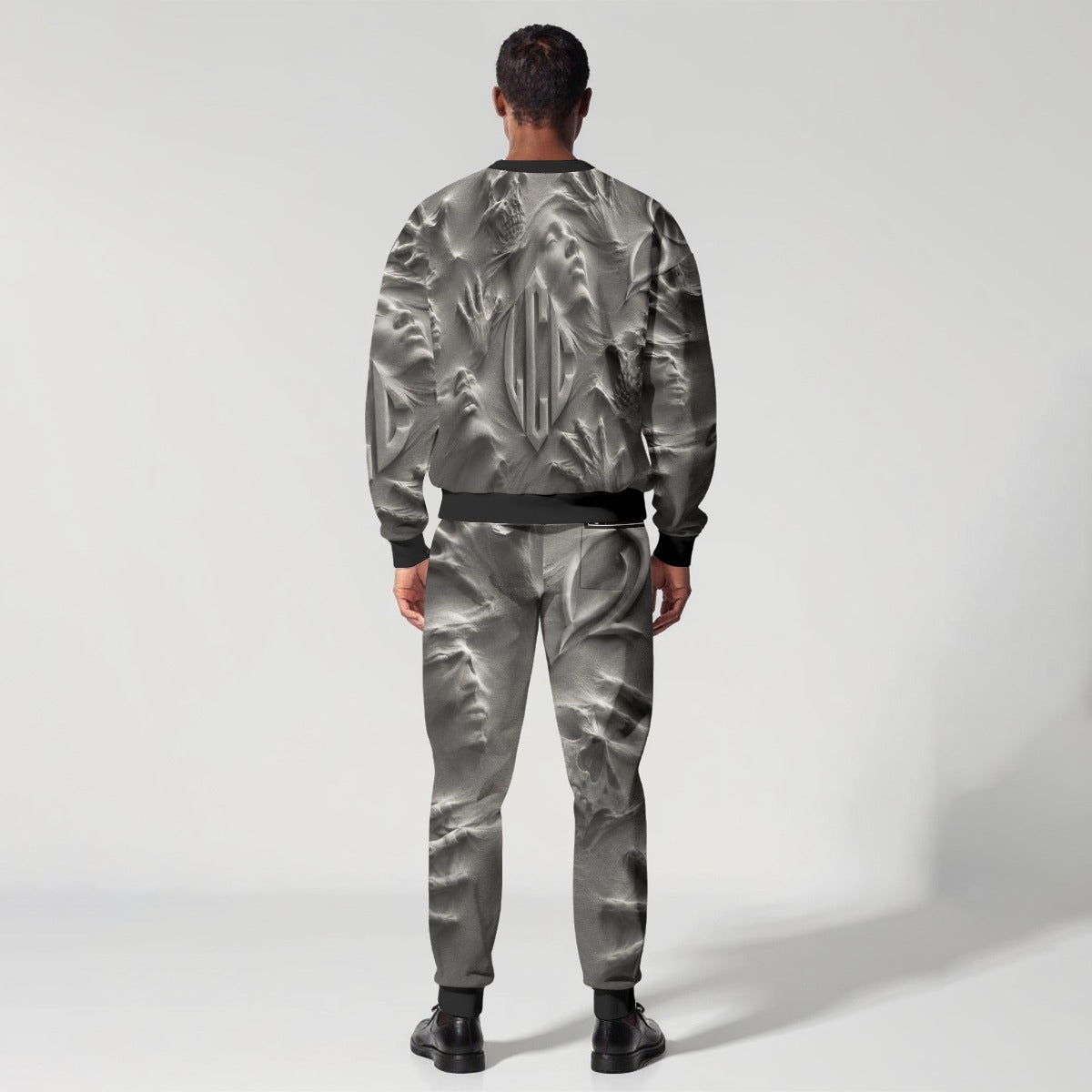 LCC GHOSTY Men's Sports Sweatshirt Suit