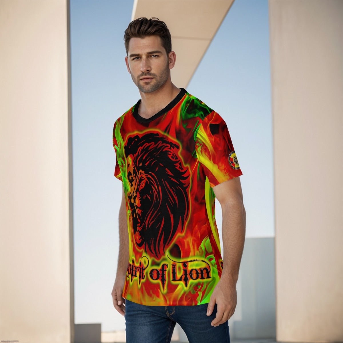 SPIRIT OF LION Men's O-Neck T-Shirt