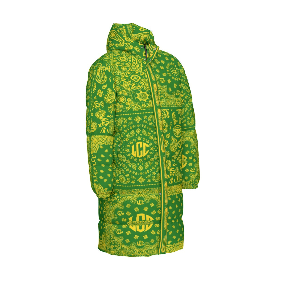 LCC FULL BANDANA Gardena Unisex Long Down Jacket