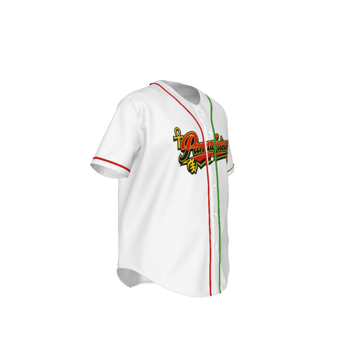 PANAFRICAN WHT Men's Baseball Jersey