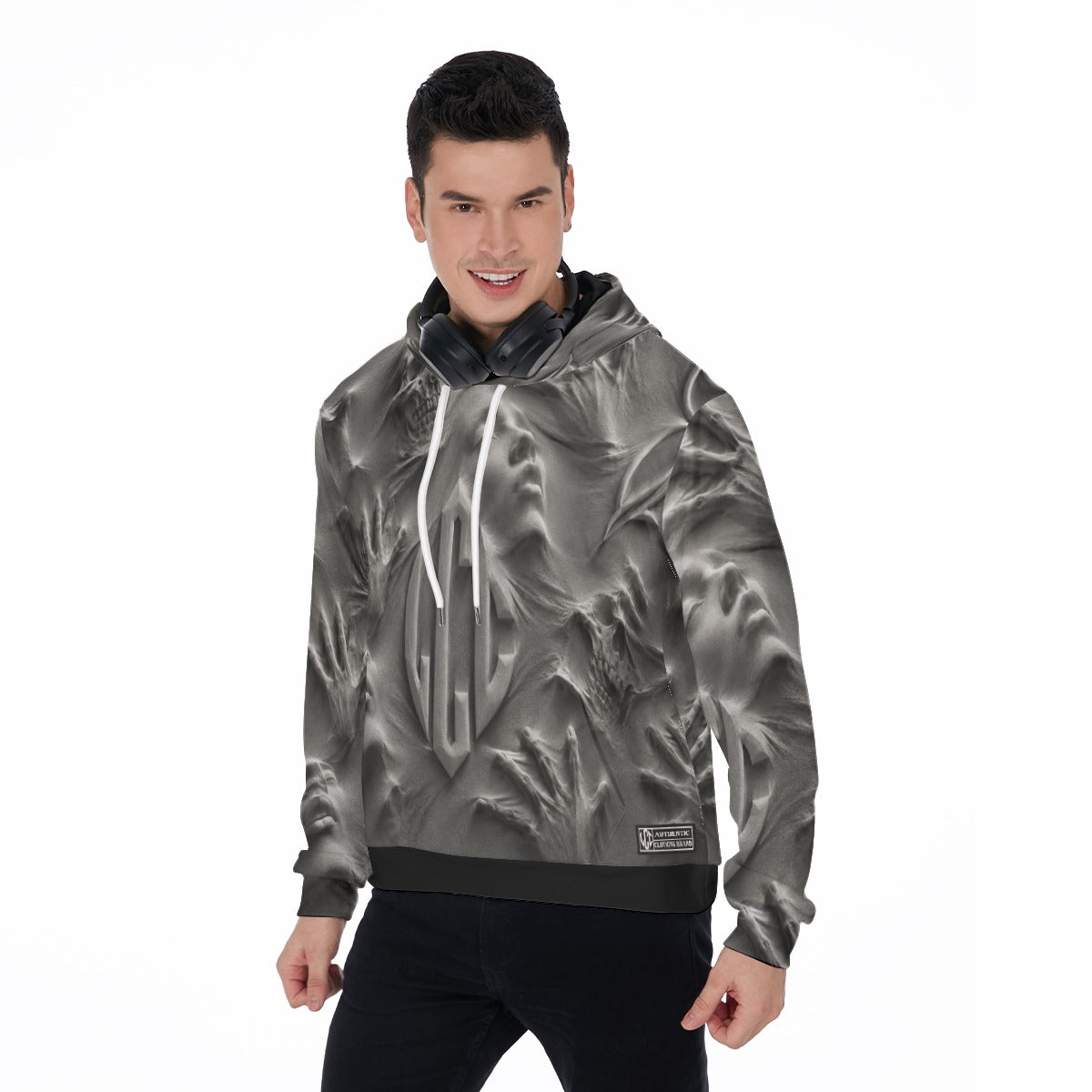 LCC GHOSTY Men's Thicken Hoodie