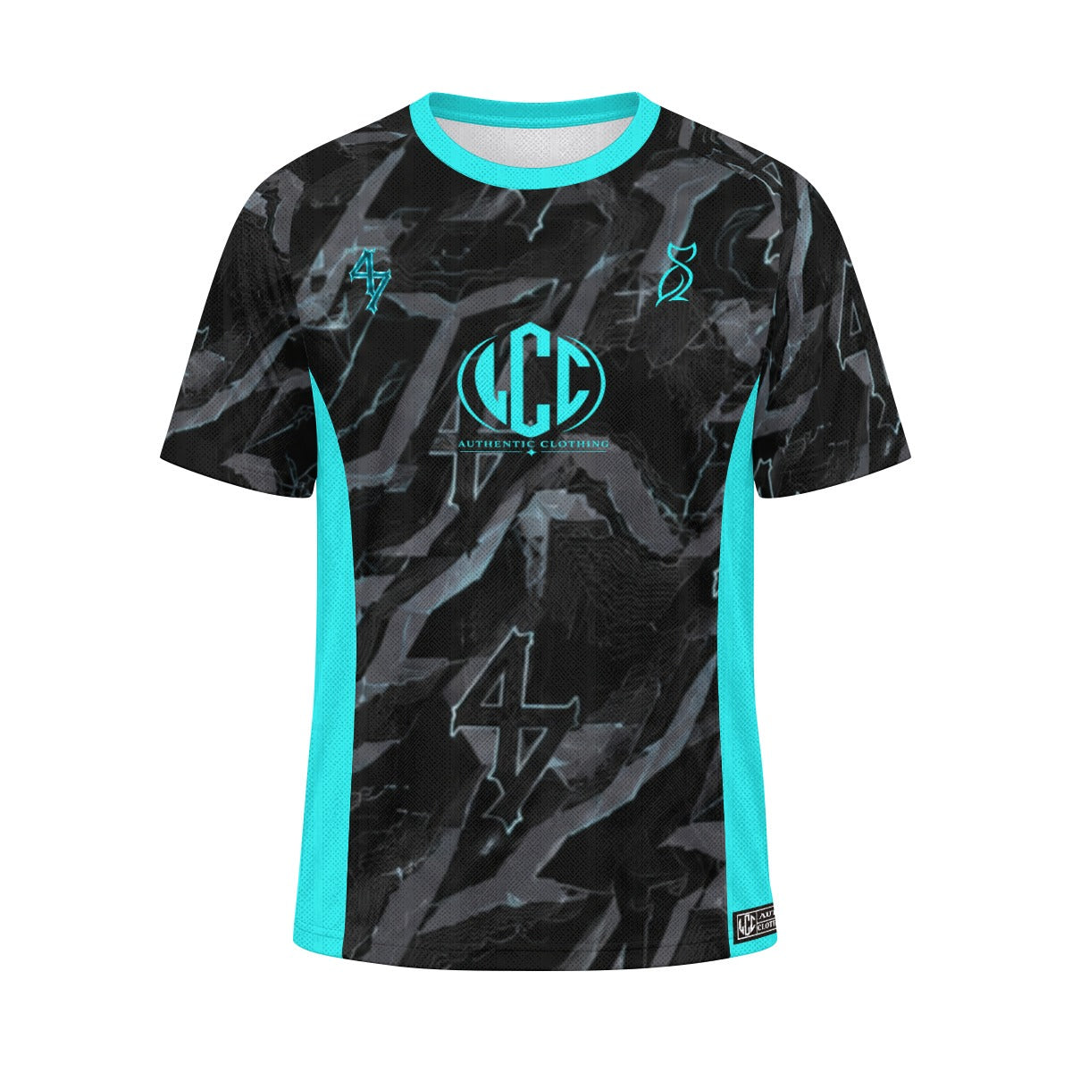 LCC WIZARD BLUE Unisex Jacquard Mesh Sports Jersey