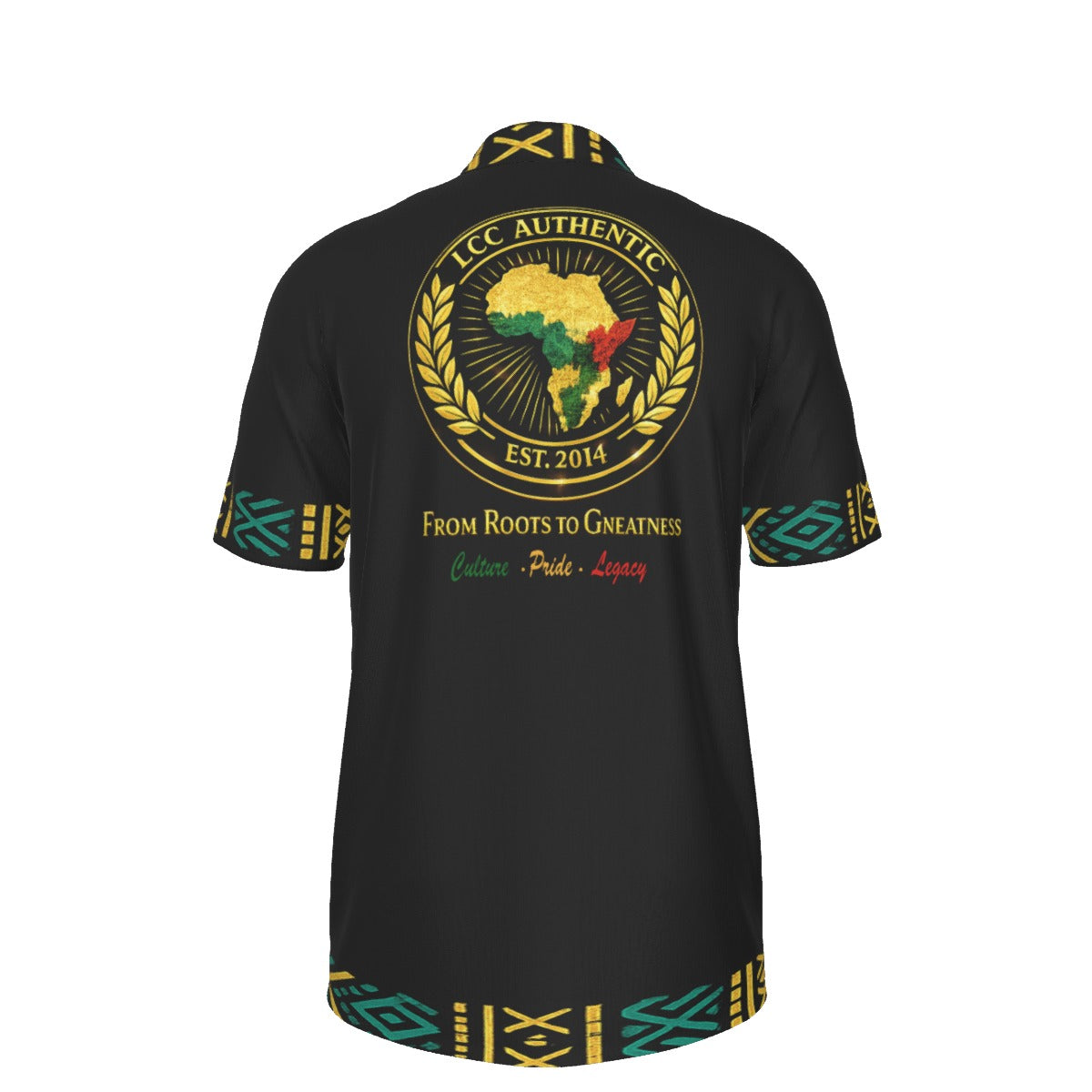 AFRICAN PRIDE Polo Collar Jersey