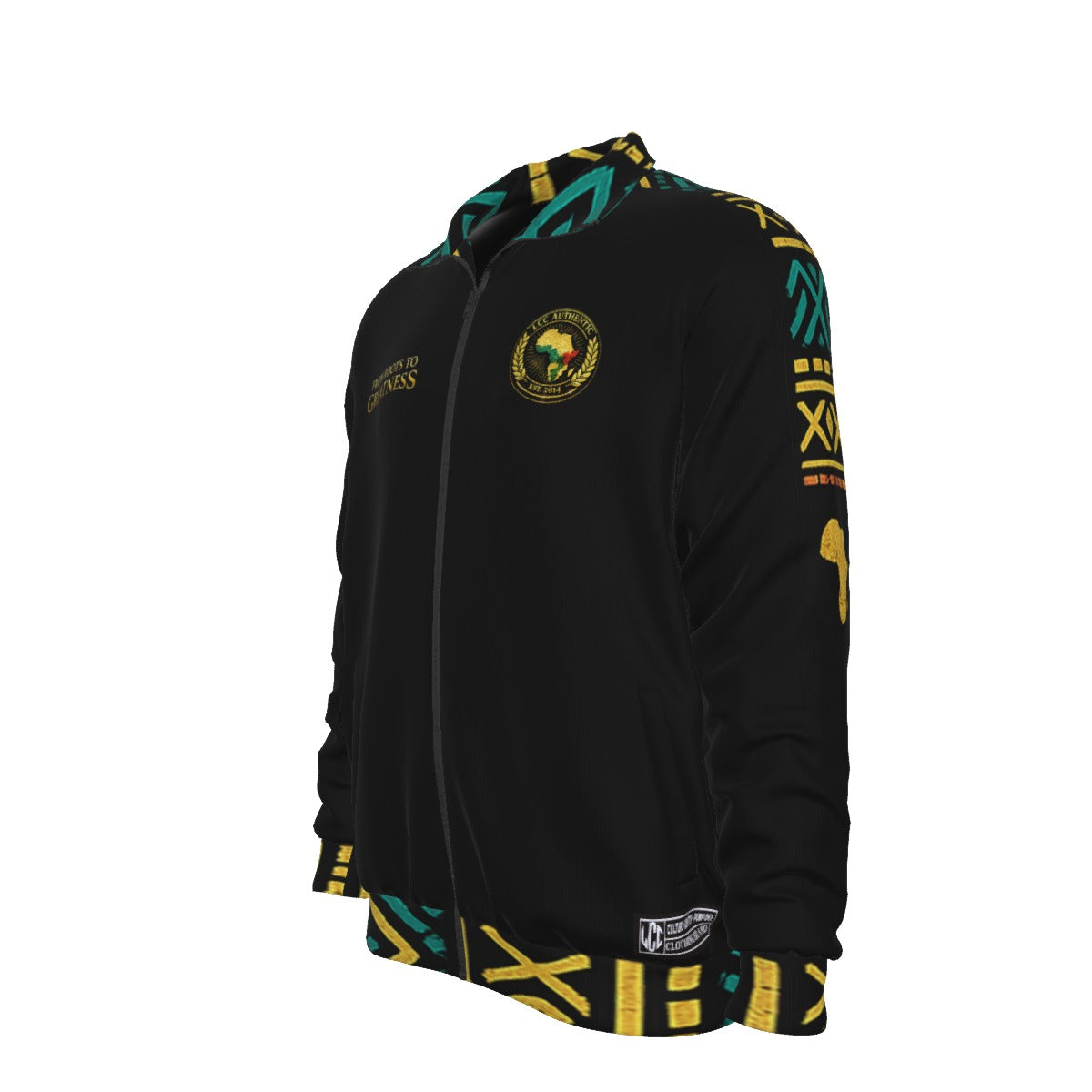 AFRICAN PRIDE BLC Unisex Stand Collar Jacket