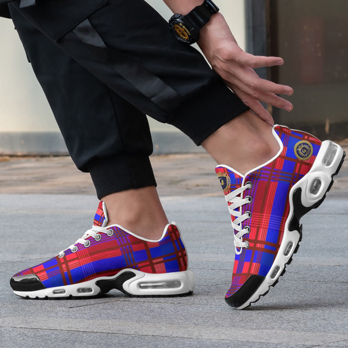MADRAS RED Men's Air Cushion Sports Shoes