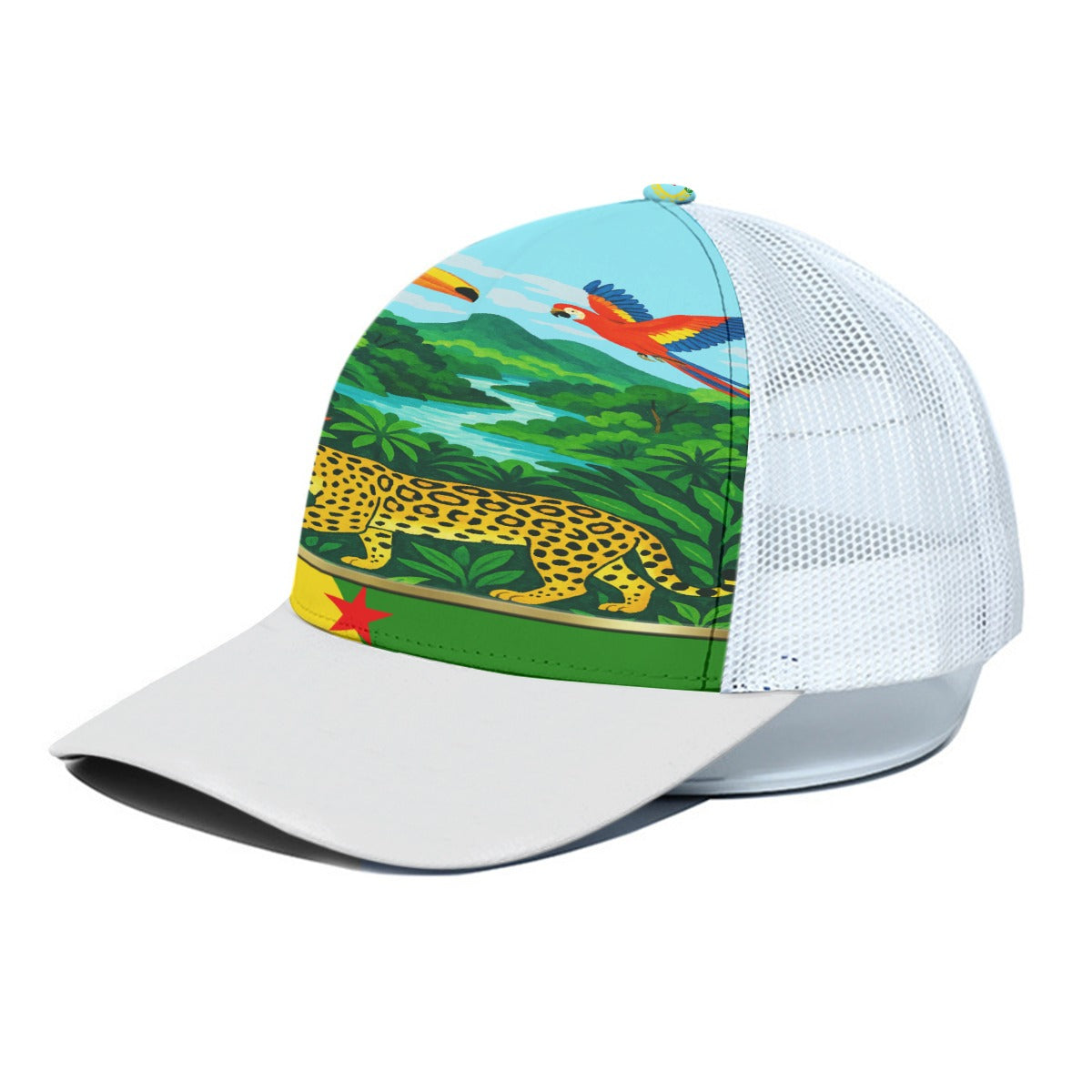 GUYANE paysage SKYBLUE Unisex Trucker Hat