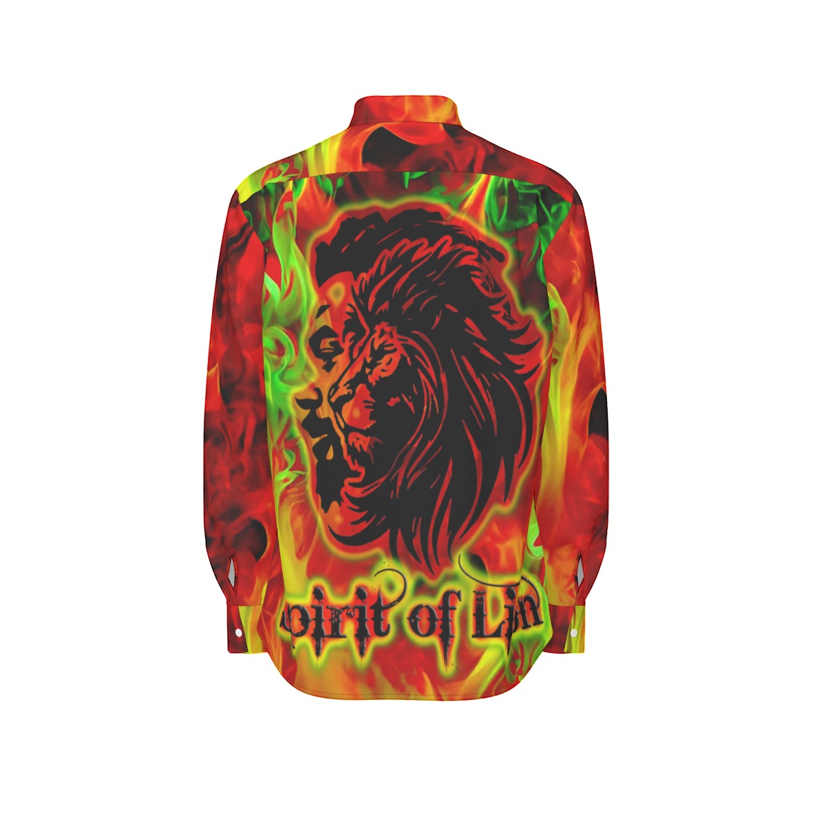 SPIRIT OF LION Long Sleeve Shirt Cotton poplin