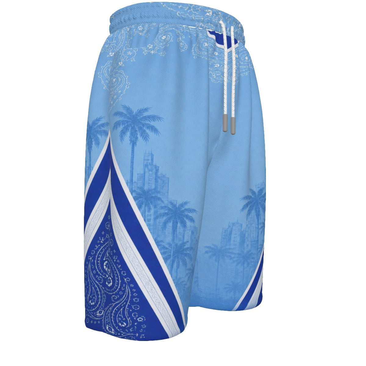 KEEP IT GANGSTA BLUE ROYAL Unisex Casual Short Cotton