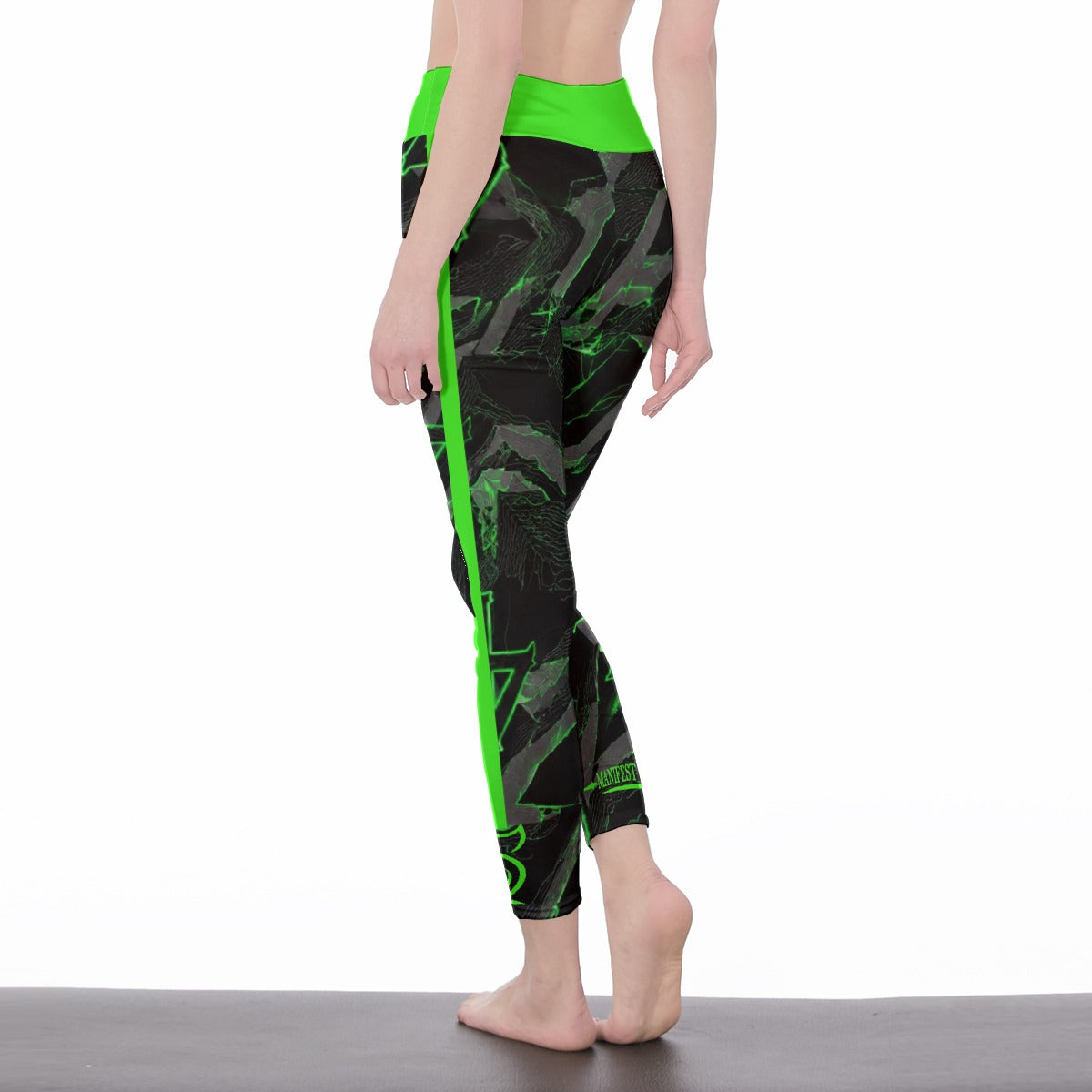 LCC WIZARD MATRIX Women's High Waist Leggings