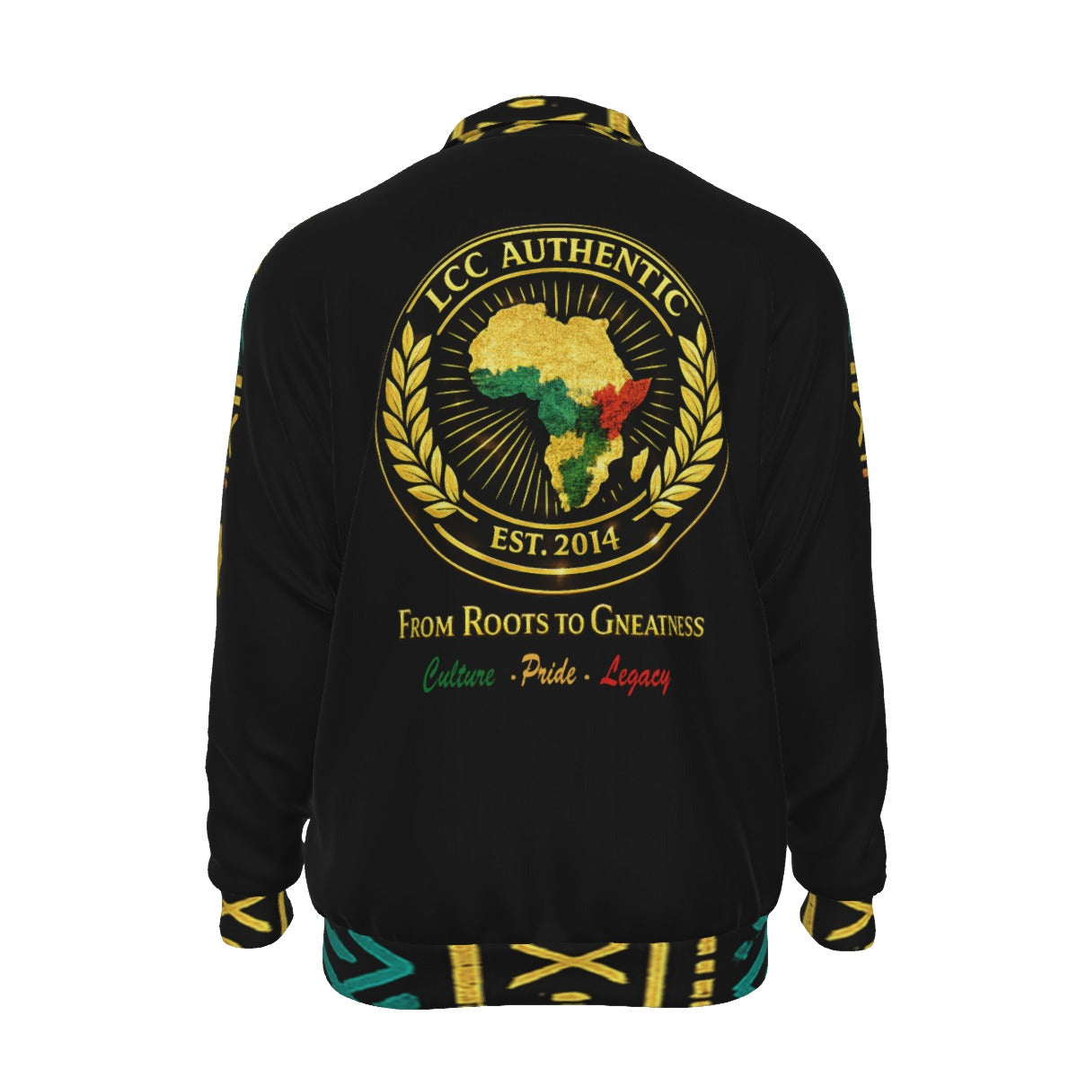 AFRICAN PRIDE BLC Unisex Stand Collar Jacket