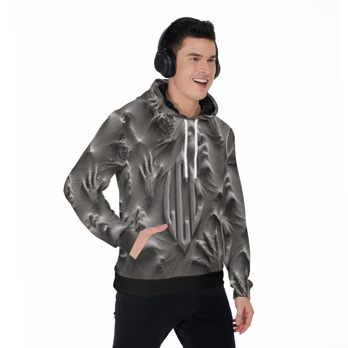 LCC GHOSTY Men's Thicken Hoodie