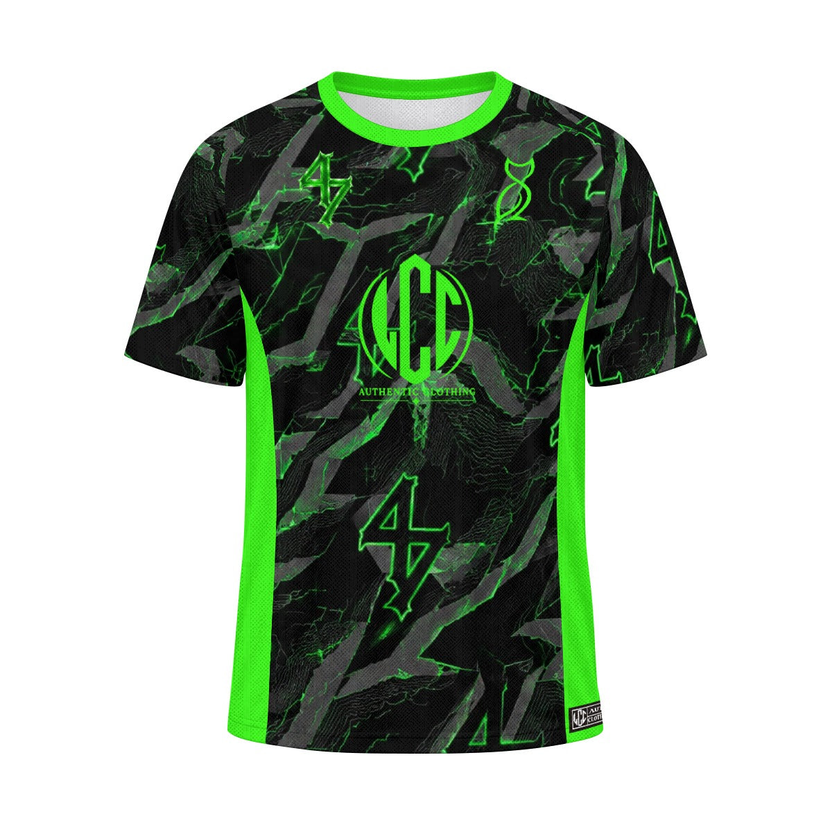 LCC WIZARD MATRIX Unisex Jacquard Mesh Sports Jersey