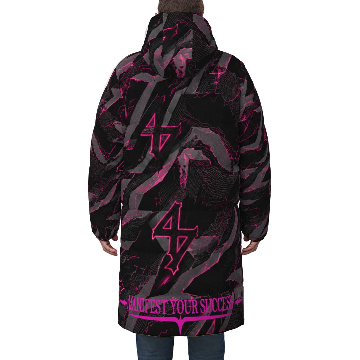 LCC WIZARD Raddish Unisex Long Down Jacket