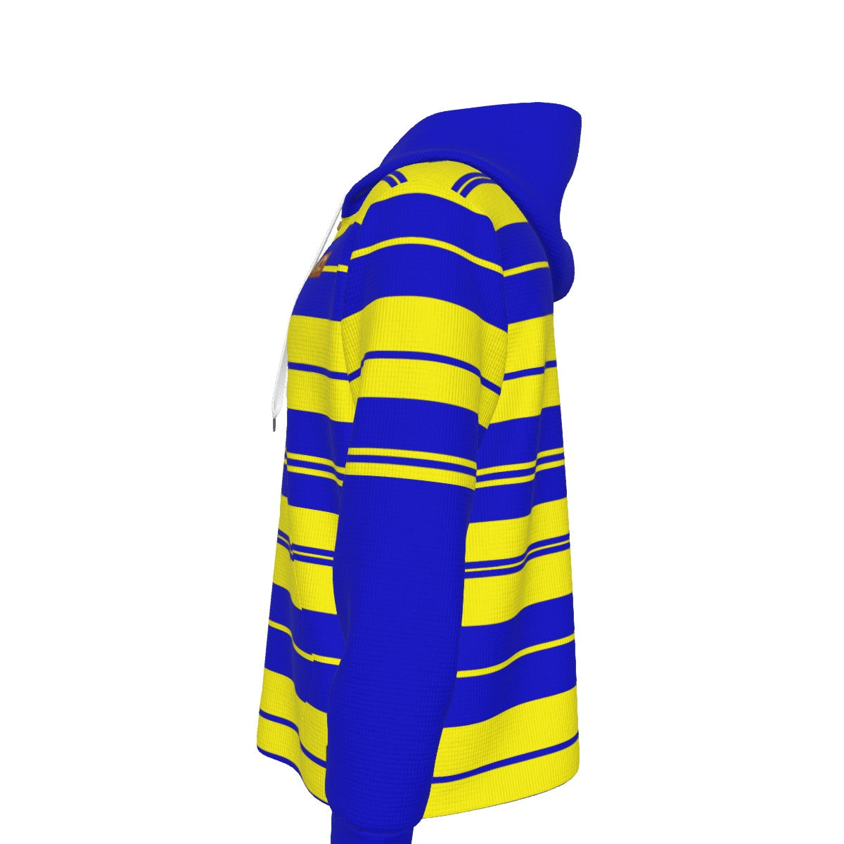 CHARLY STRIPES CRENSHAW Half  Button Hoodie