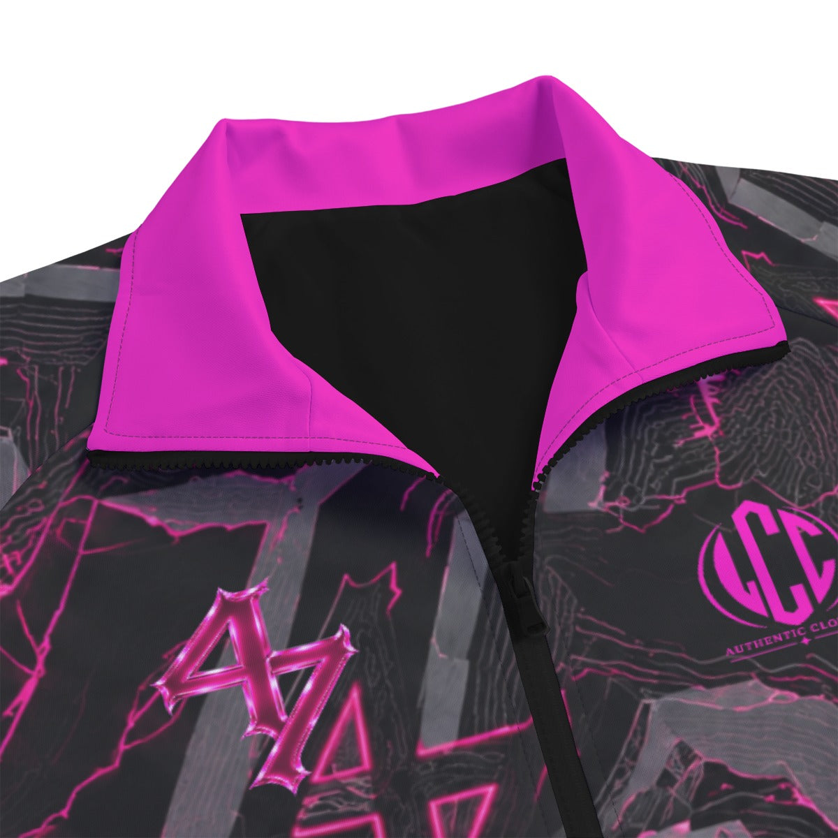 LCC WIZARD RADDISH Unisex Stand Collar Jacket