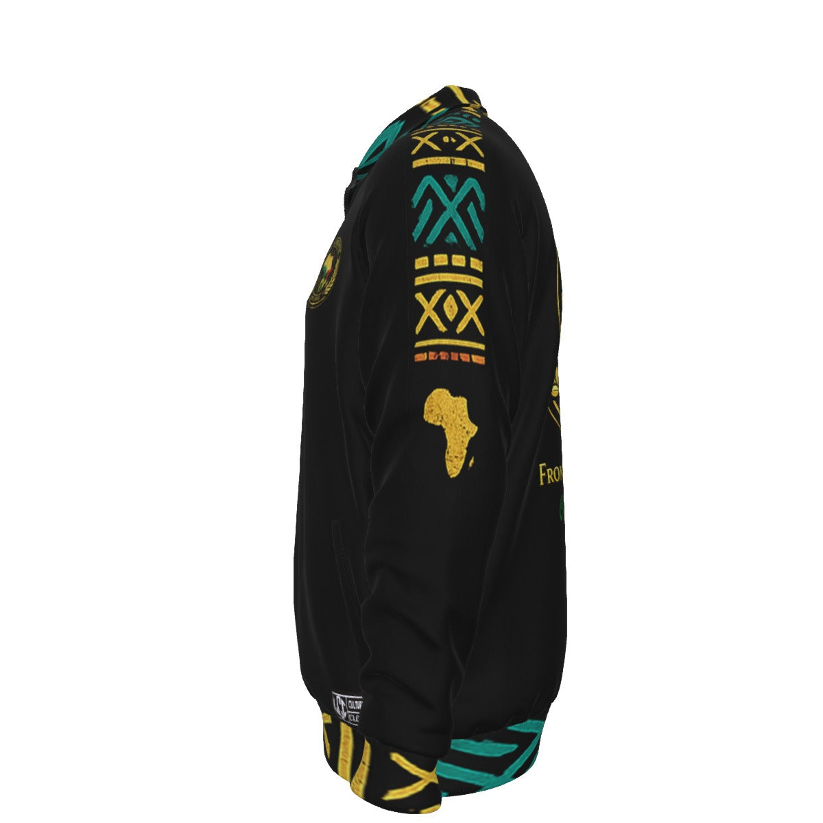 AFRICAN PRIDE BLC Unisex Stand Collar Jacket