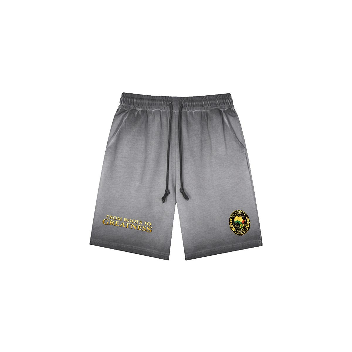 AFRICAN PRIDE Men’s Vintage Wash Shorts