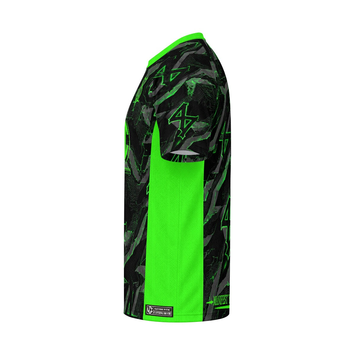 LCC WIZARD MATRIX Unisex Jacquard Mesh Sports Jersey