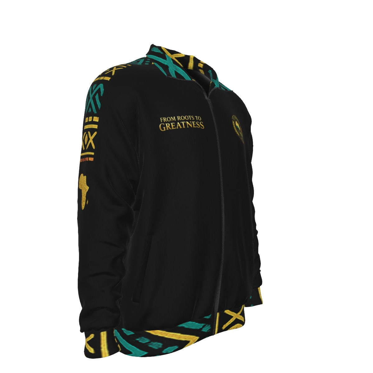 AFRICAN PRIDE BLC Unisex Stand Collar Jacket