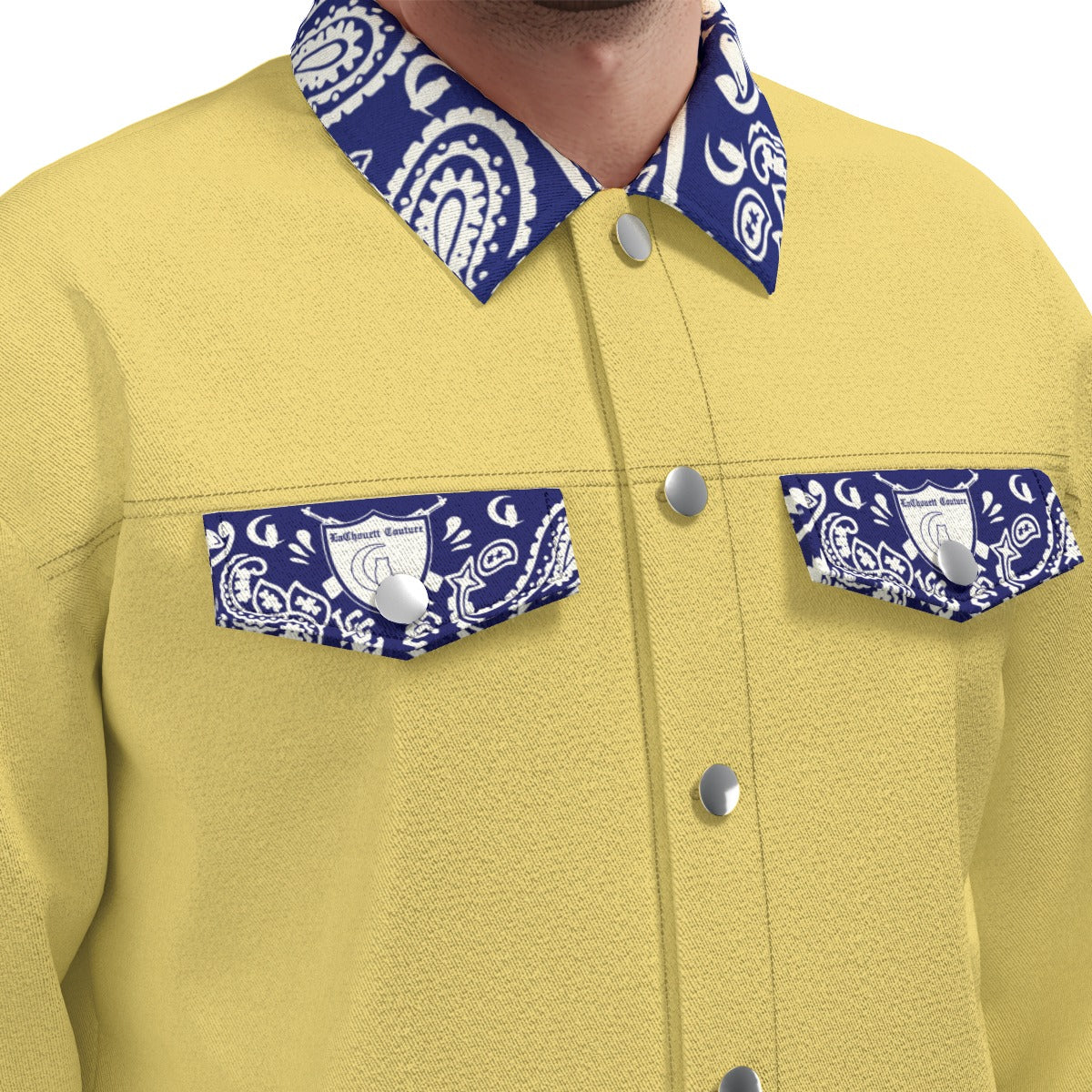 OG STYLE NAVY Unisex Lapel Jacket