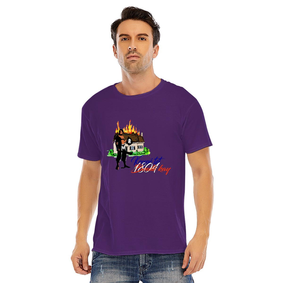 Unisex O-neck Short Sleeve T-shirt | 180GSM Cotton (DTF)