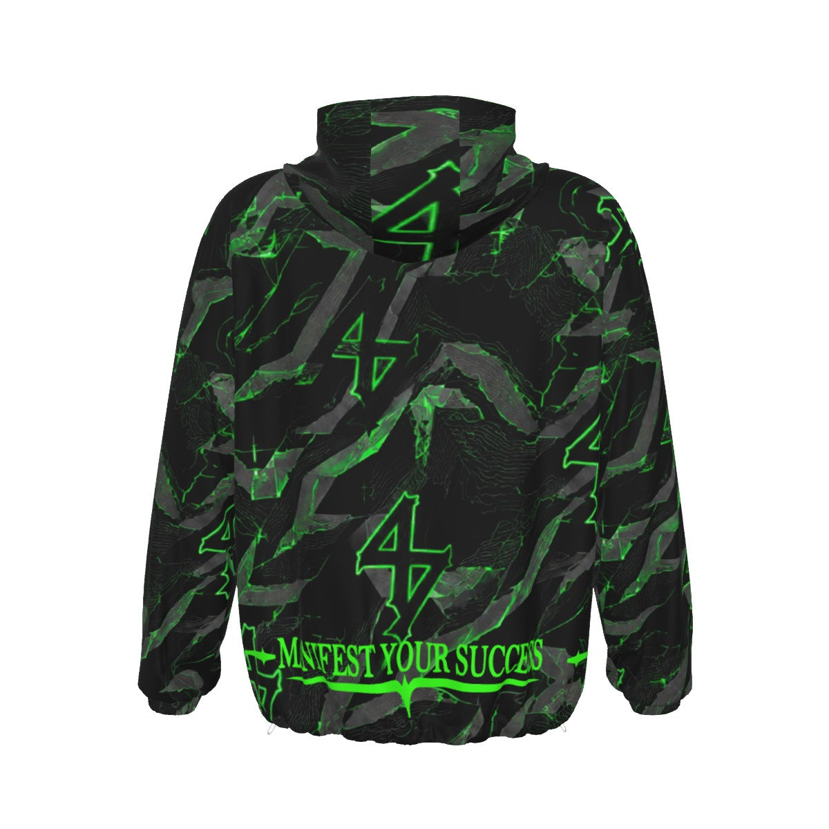 LCC WIZARD GREEN Unisex Jacket With Zipper Closure
