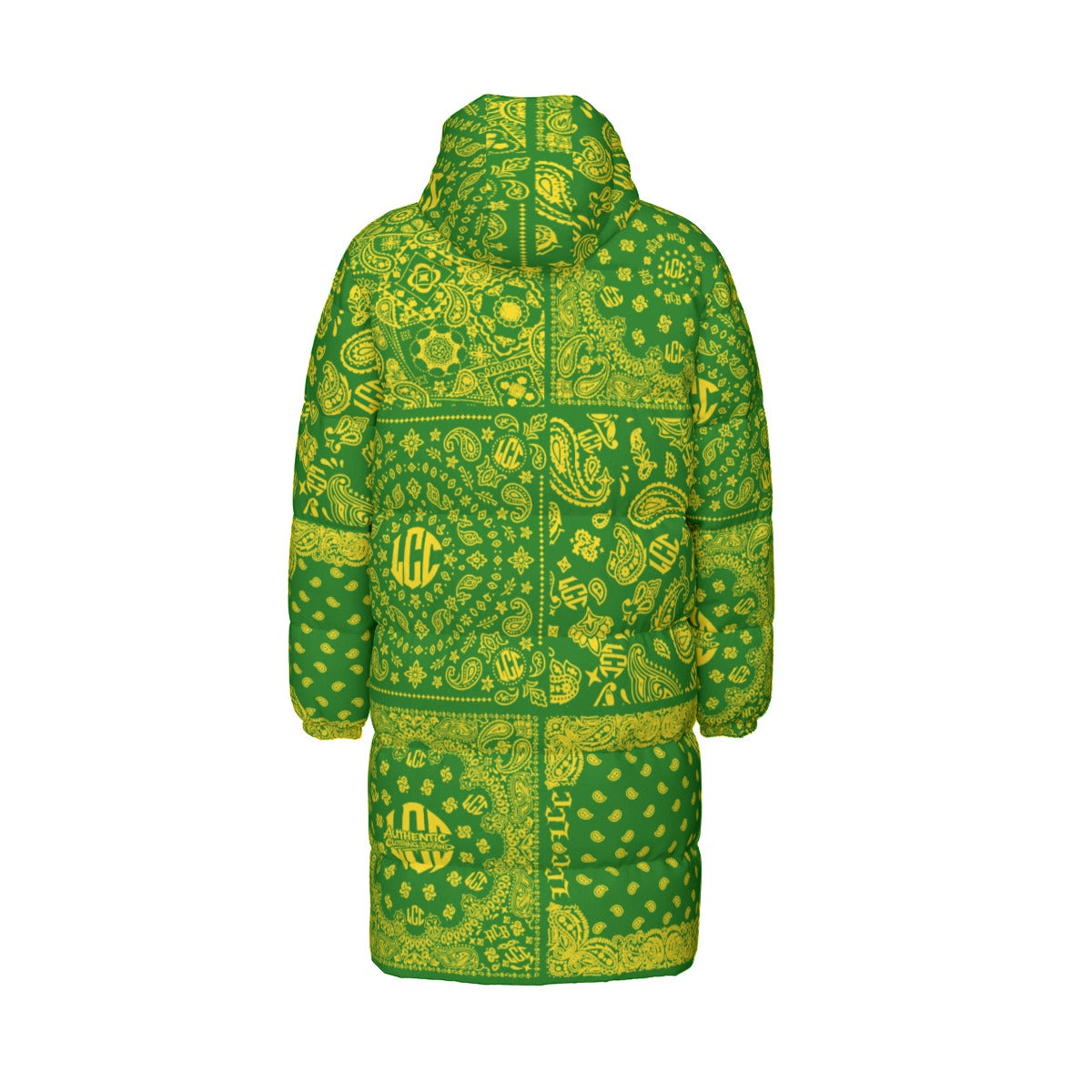 LCC FULL BANDANA Gardena Unisex Long Down Jacket