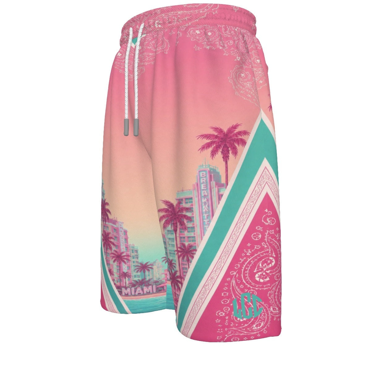 KEEP IT GANGSTA MIAMI Unisex Casual Short Cotton