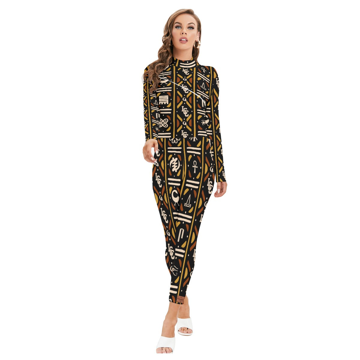 BOGOLAN MIX Women's Long-sleeved Jumpsuit