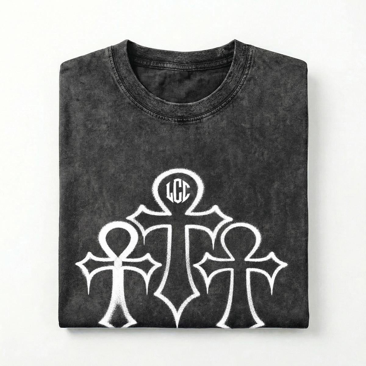 HOLY SIN Heavyweight Washed T-Shirt