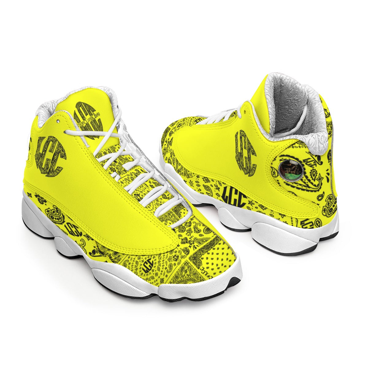 LCC BANDANA YLW Basketball Shoes