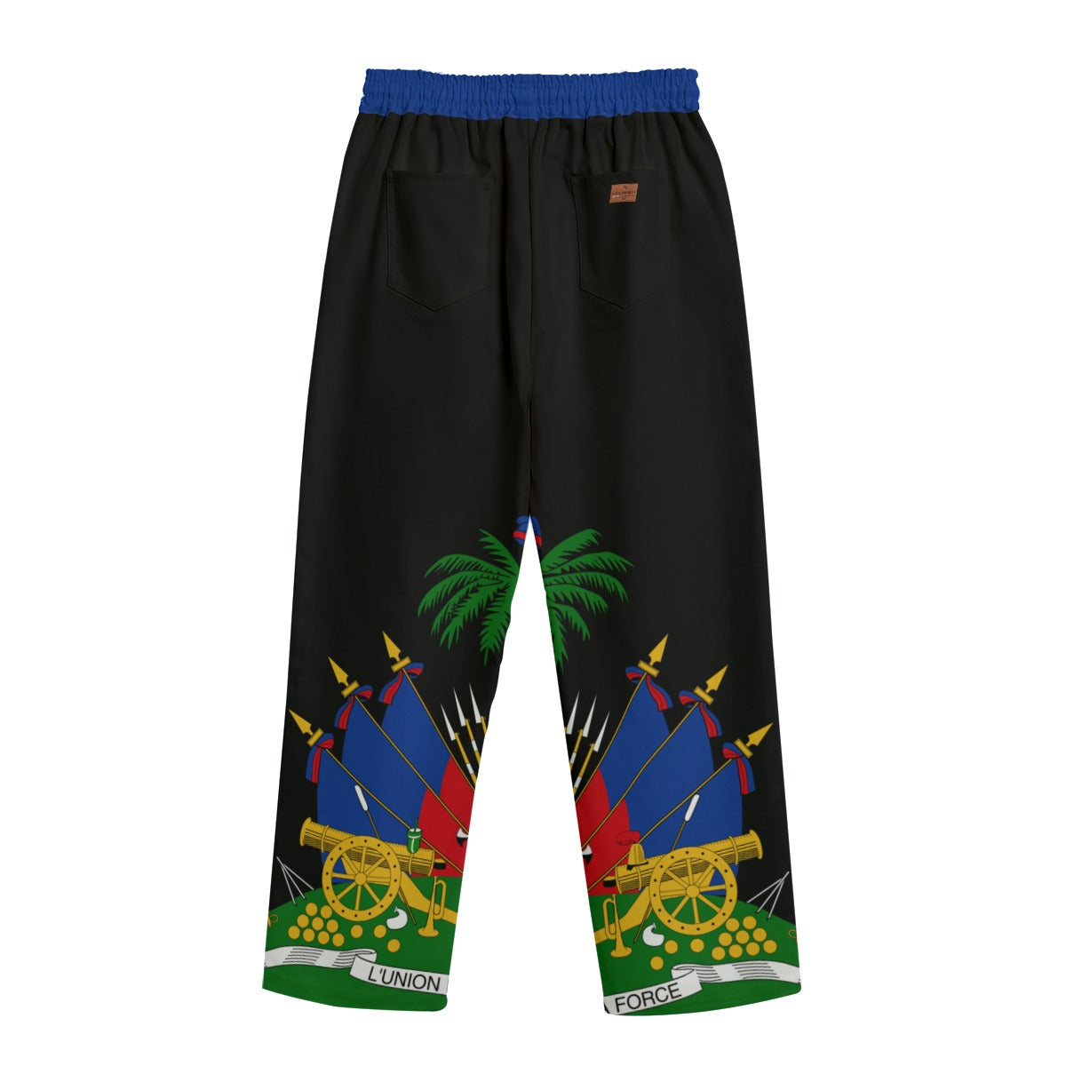 HAITI OG BLCC Unisex Straight Casual Pants Cotton