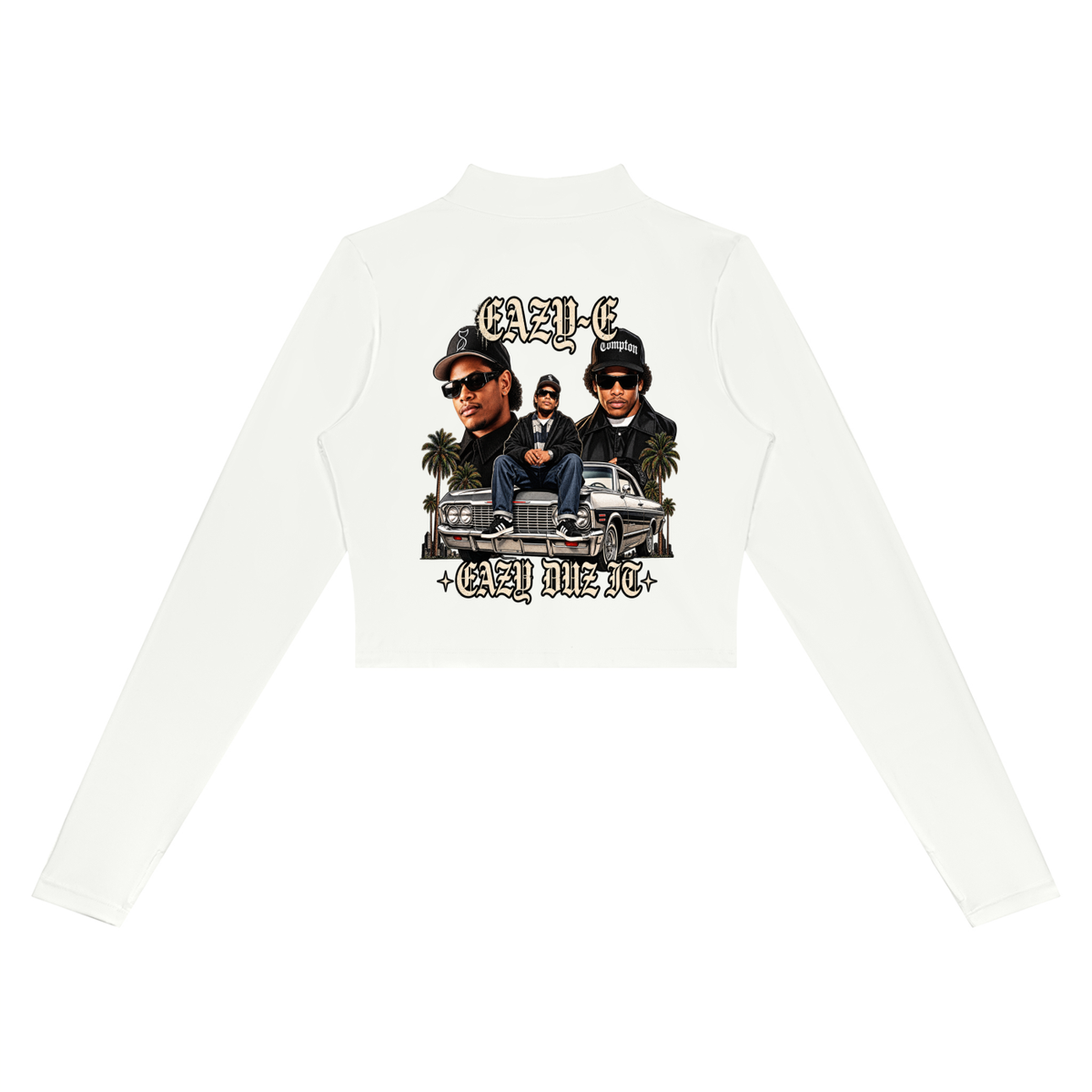 EAZY-E Crop Yoga Sports Jacket