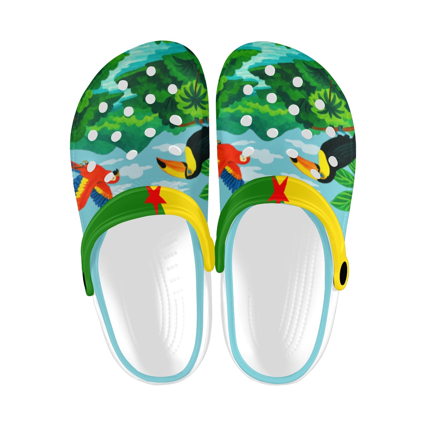 GUYANE PAYSAGE Clogs for Adults