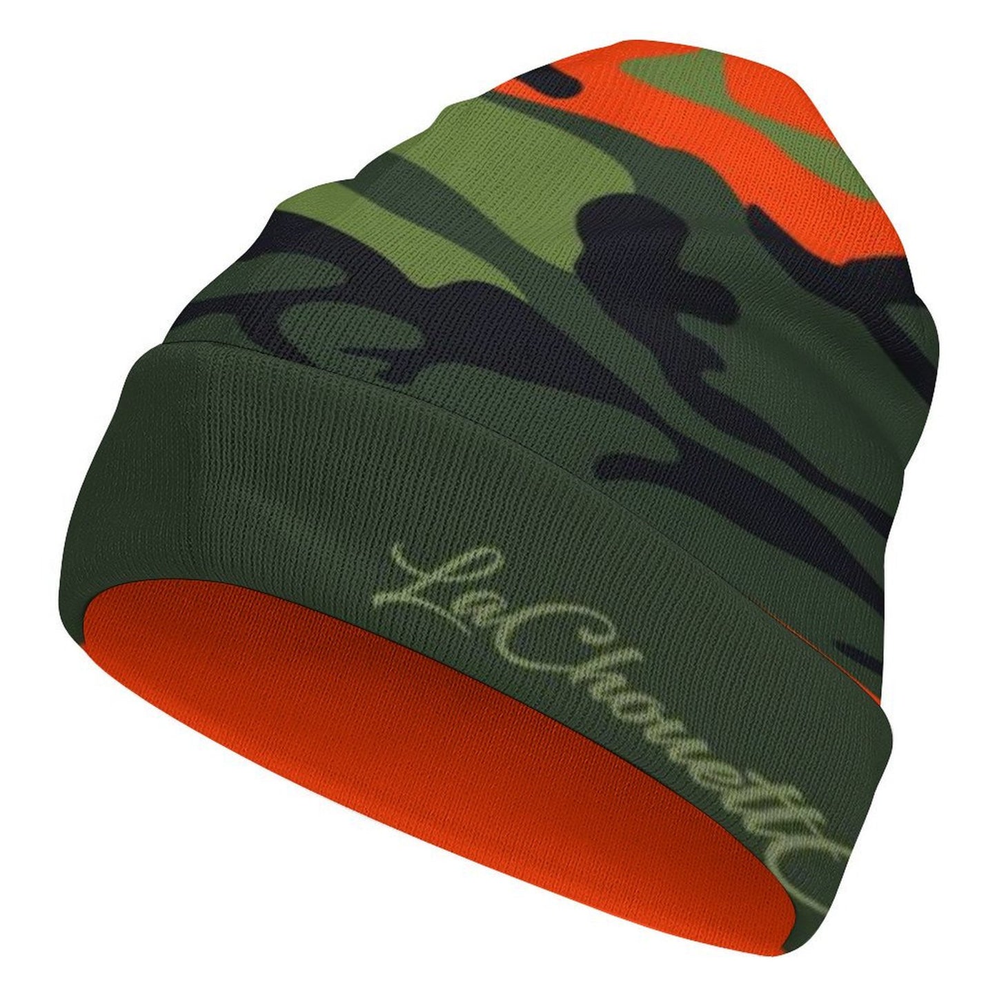 CAMOUFLAGE Print Knit Beanie