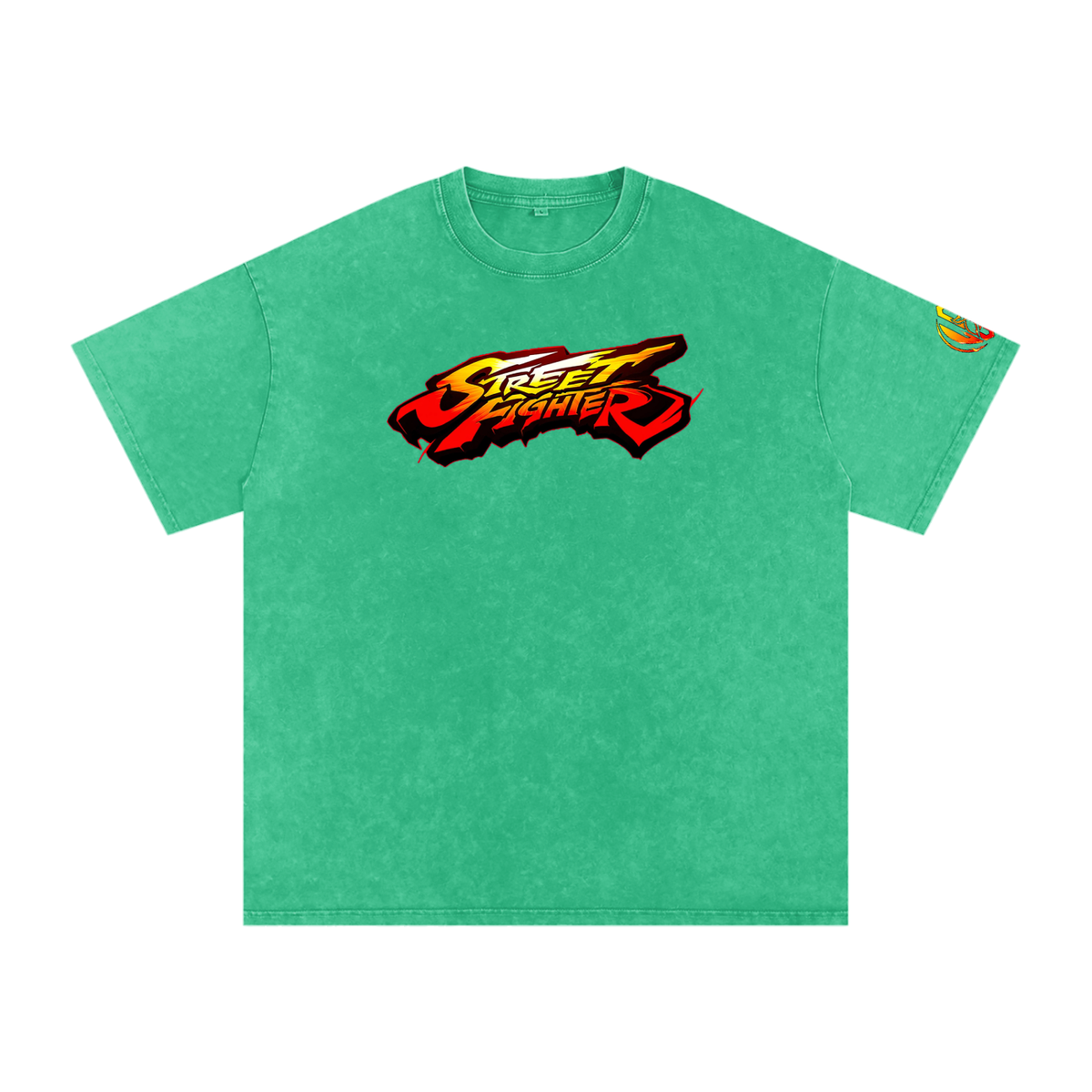 Street Fighter (DF) Snow Washed Oversized T-Shirt
