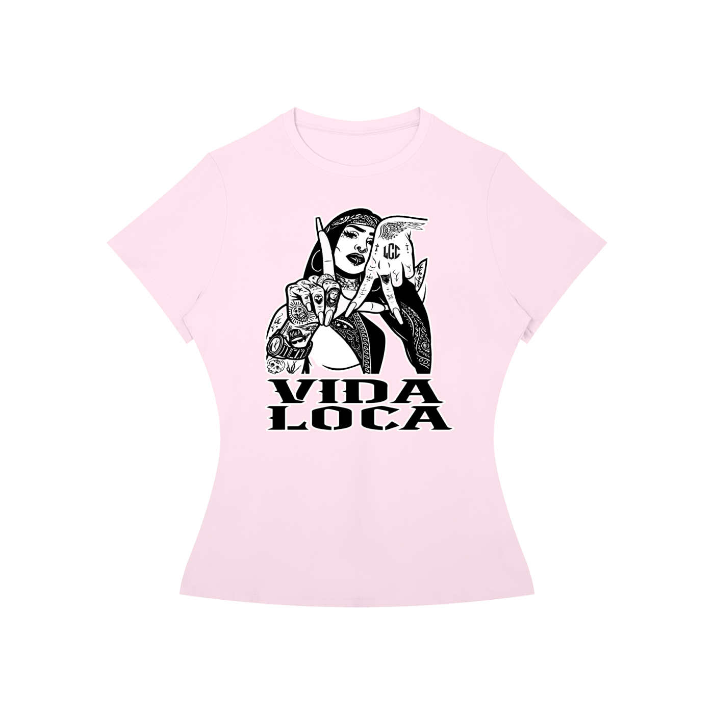 LA VIDA LOCA Women’s Slim Fit T-Shirt