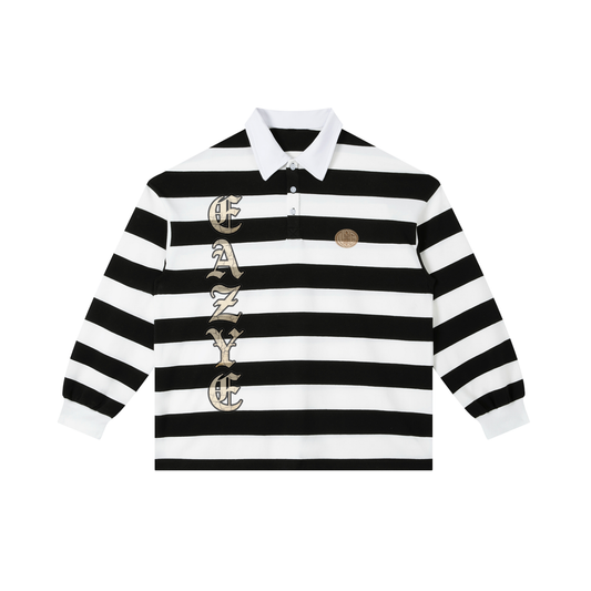 EAZY - E Stripe Polo Shirt