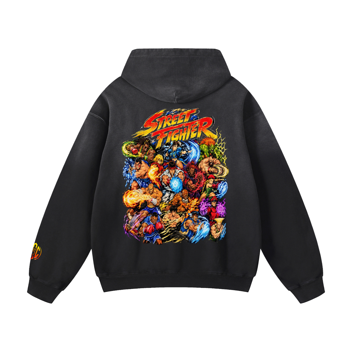 Street Fighter(DF) Sunfade Oversized Hoodie