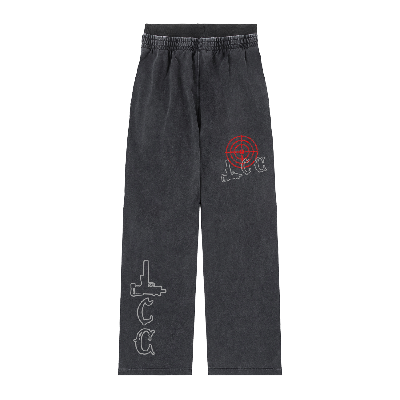 LCC TARGET Vintage Washed Waist Pants