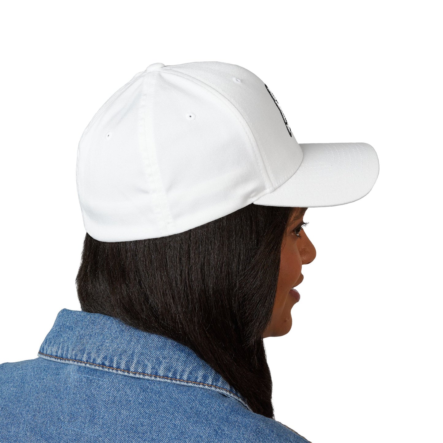 Nubian By Nature Embroidered Cap - Stylish Closed-Back Hat for Nature Lovers