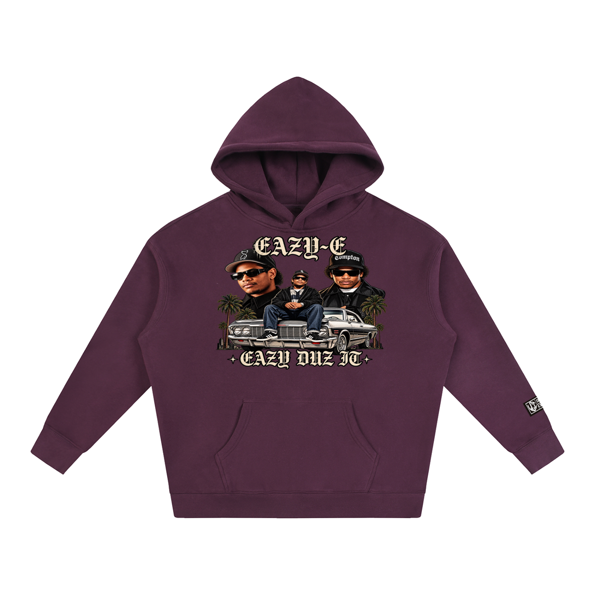 EAZY-E Oversize Fleeced Hoodie