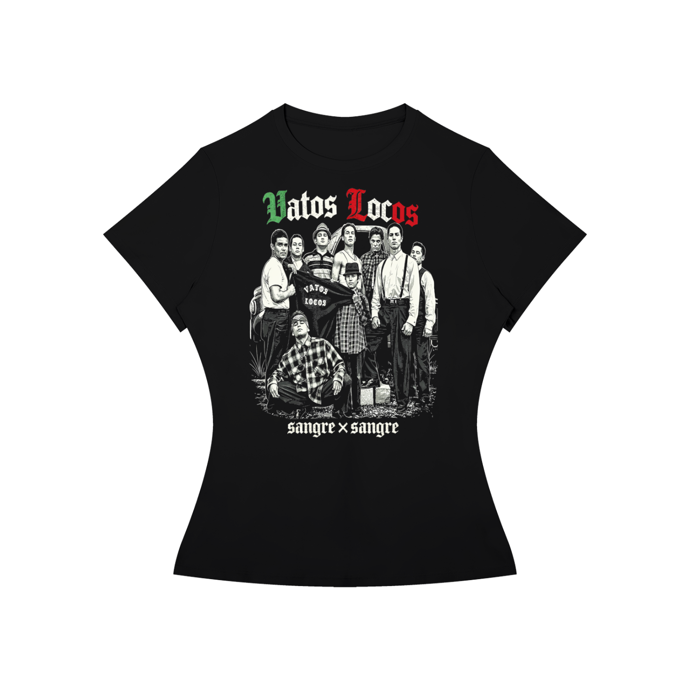VATOS LOCOS Women’s Slim Fit Performance T-Shirt