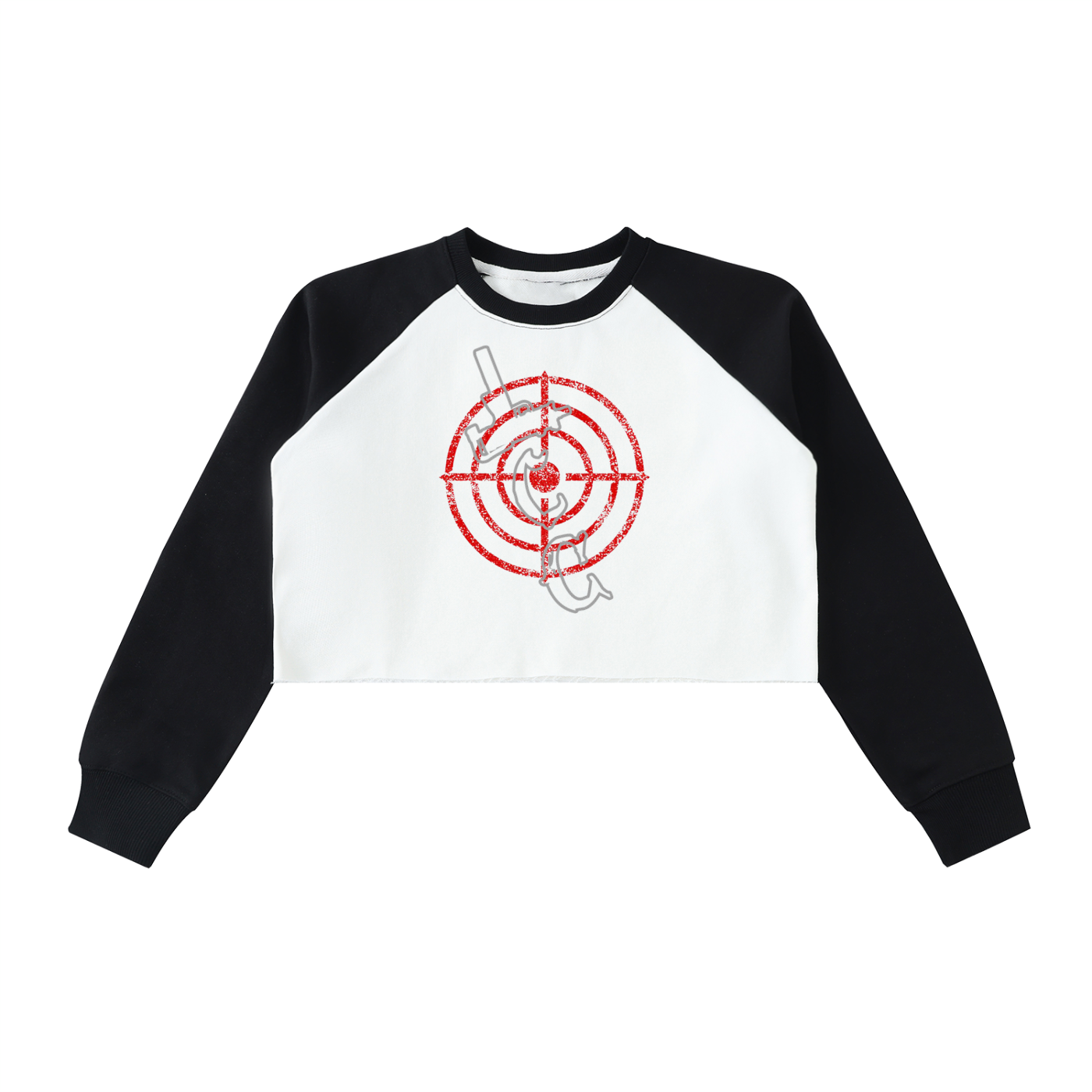 LCC TARGET  Raglan Crop Sweatshirt