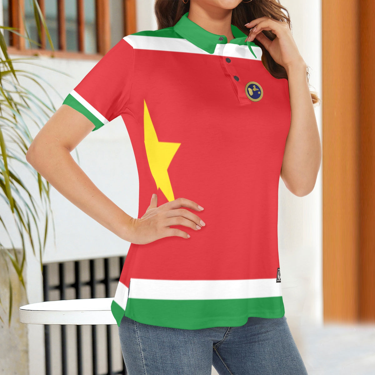 GUADELOUPE Women's Polo Shirt