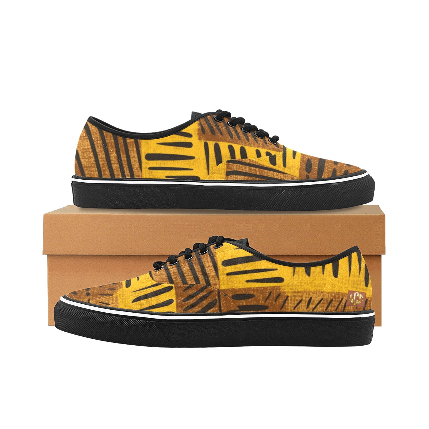 AFRICAN MIDCLOTH  Men's Canvas Shoes