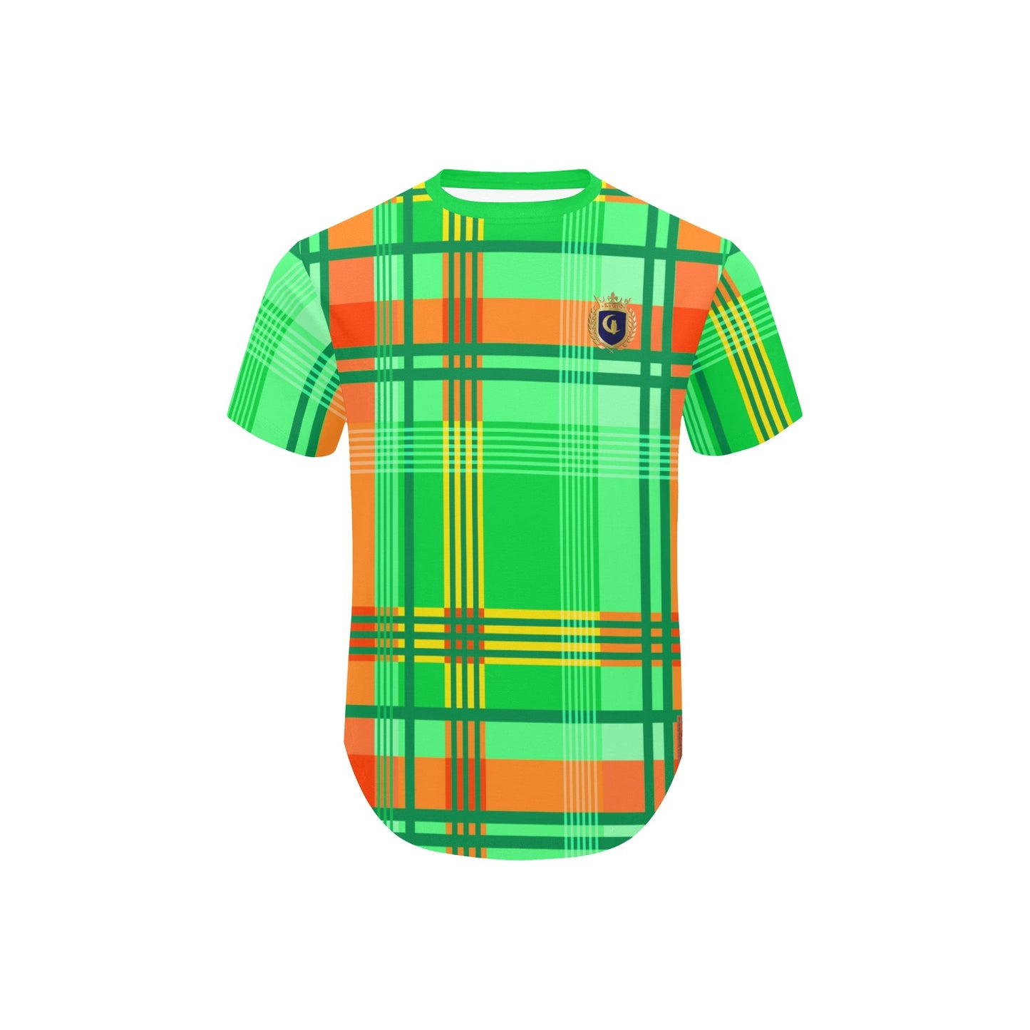 MADRAS Men's Curved Hem T-Shirt