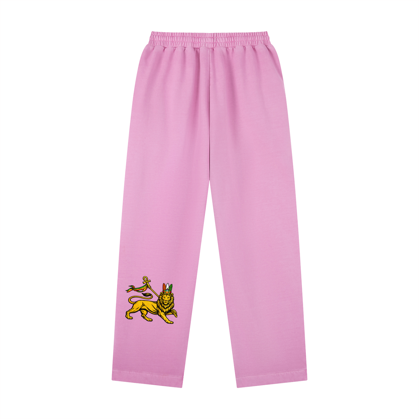 LCC Rasta Washed Drawstring Sweatpants
