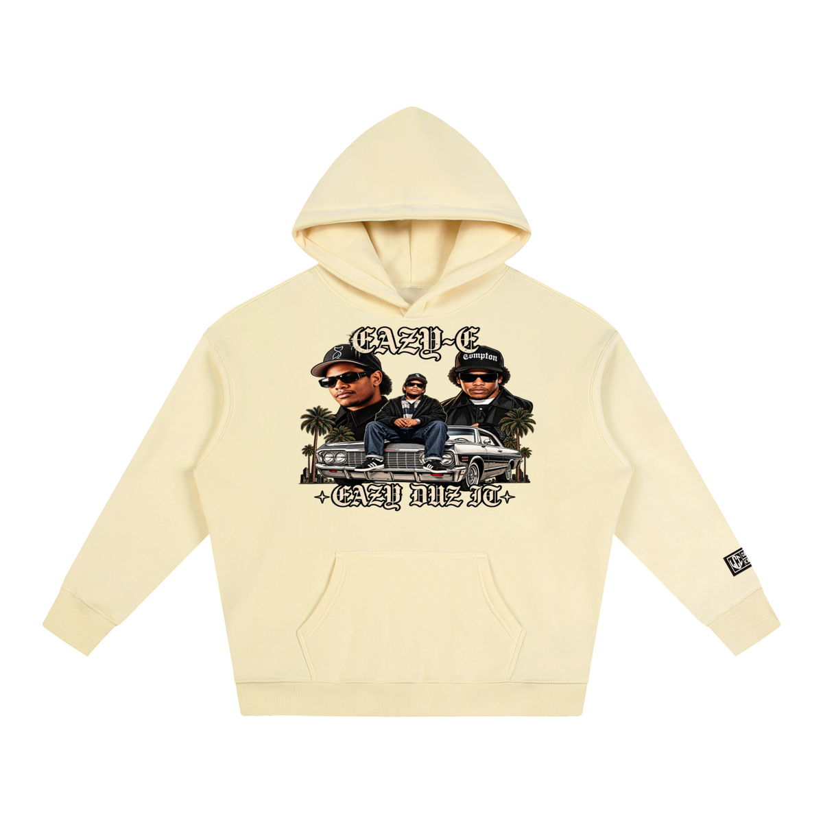 EAZY-E Oversize Fleeced Hoodie