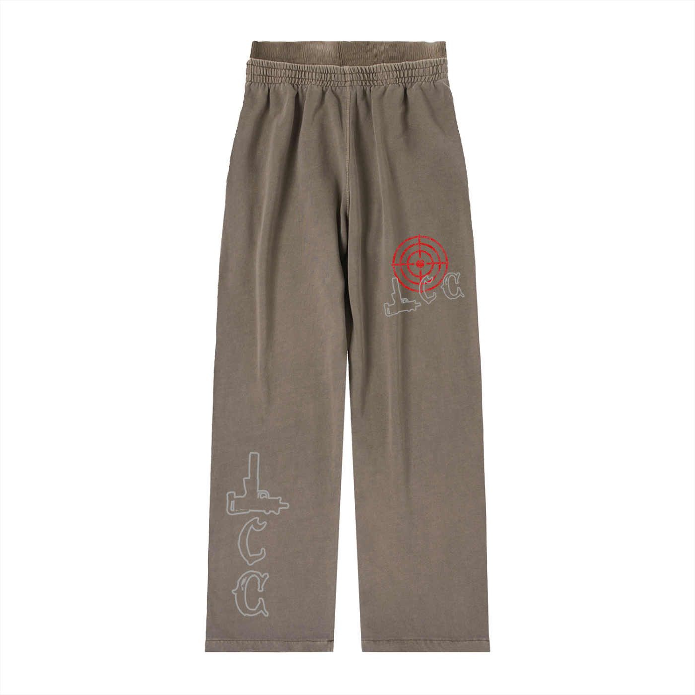 LCC TARGET Vintage Washed Waist Pants